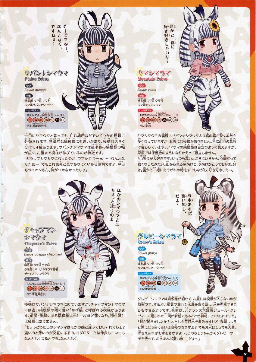 Chapman'S Zebra (Kemono Friends) Rule 34 Image