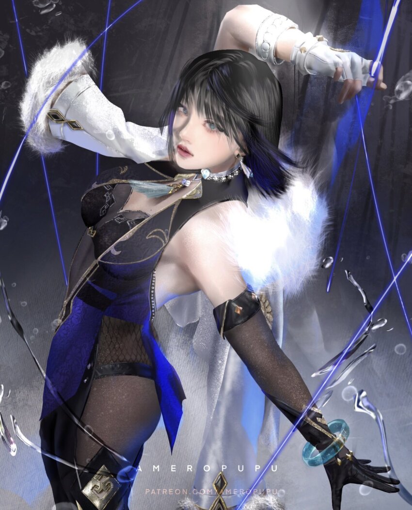 Yelan (Genshin Impact) Rule 34 Image