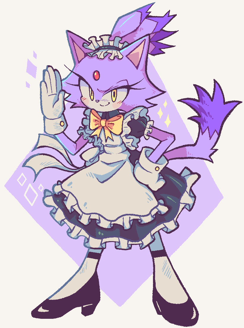 Blaze The Cat (Sonic (Series)) Rule 34 Image