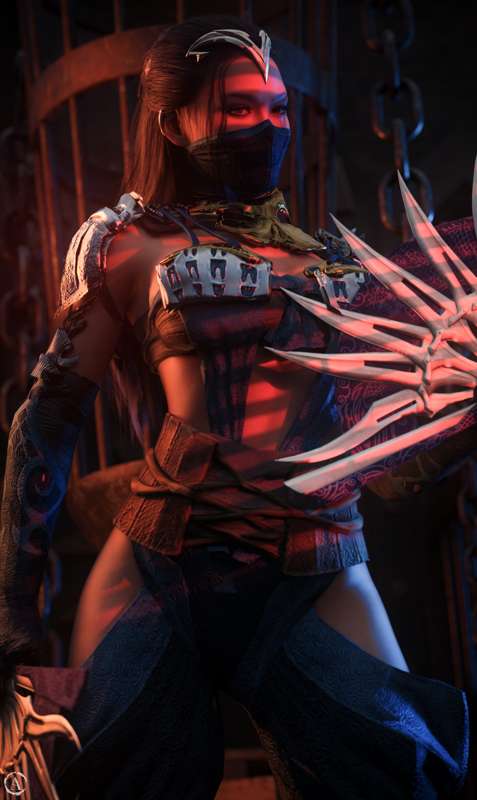 Kitana (Mortal Kombat) Rule 34 Image