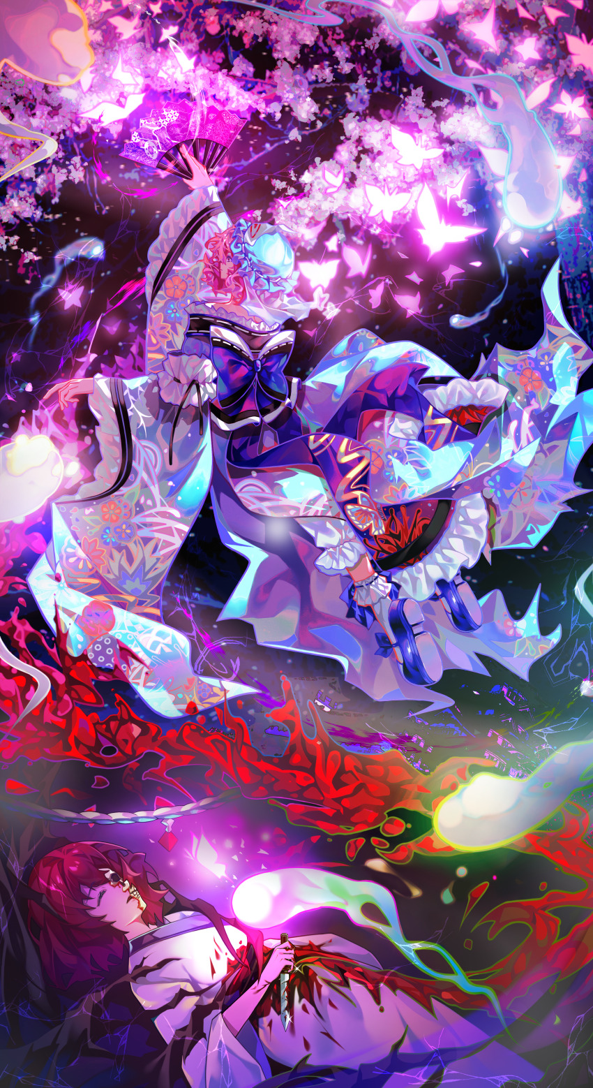 Saigyouji Yuyuko (Touhou) Rule 34 Image