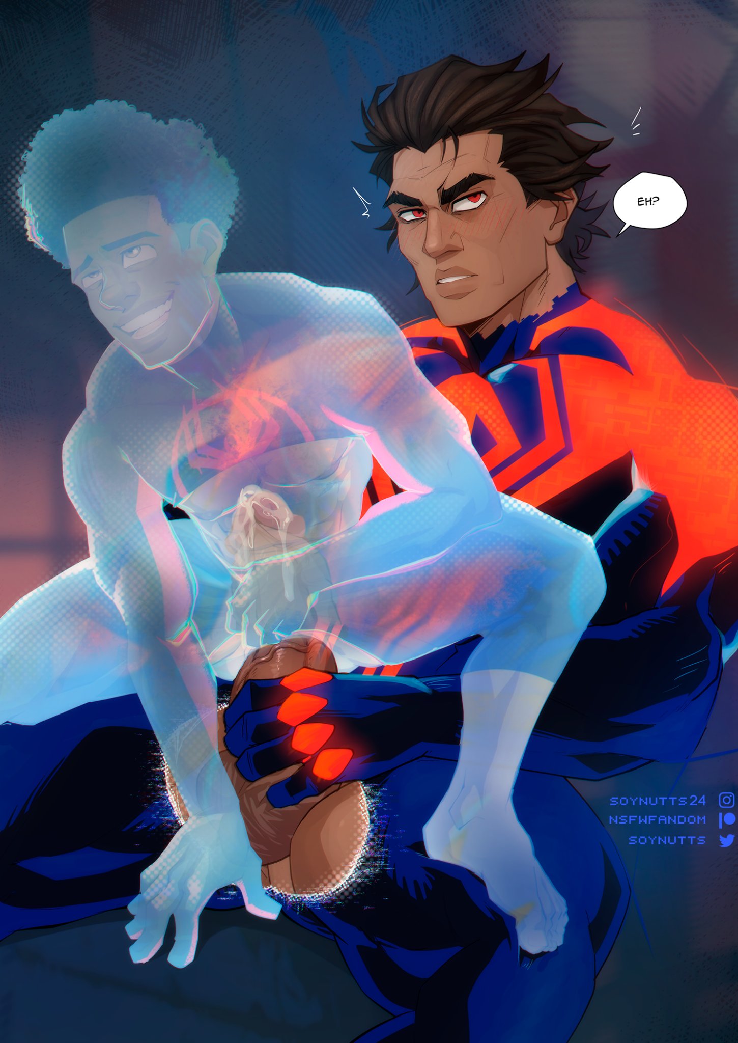 Miles Morales (Spider-Verse) Rule 34 Image