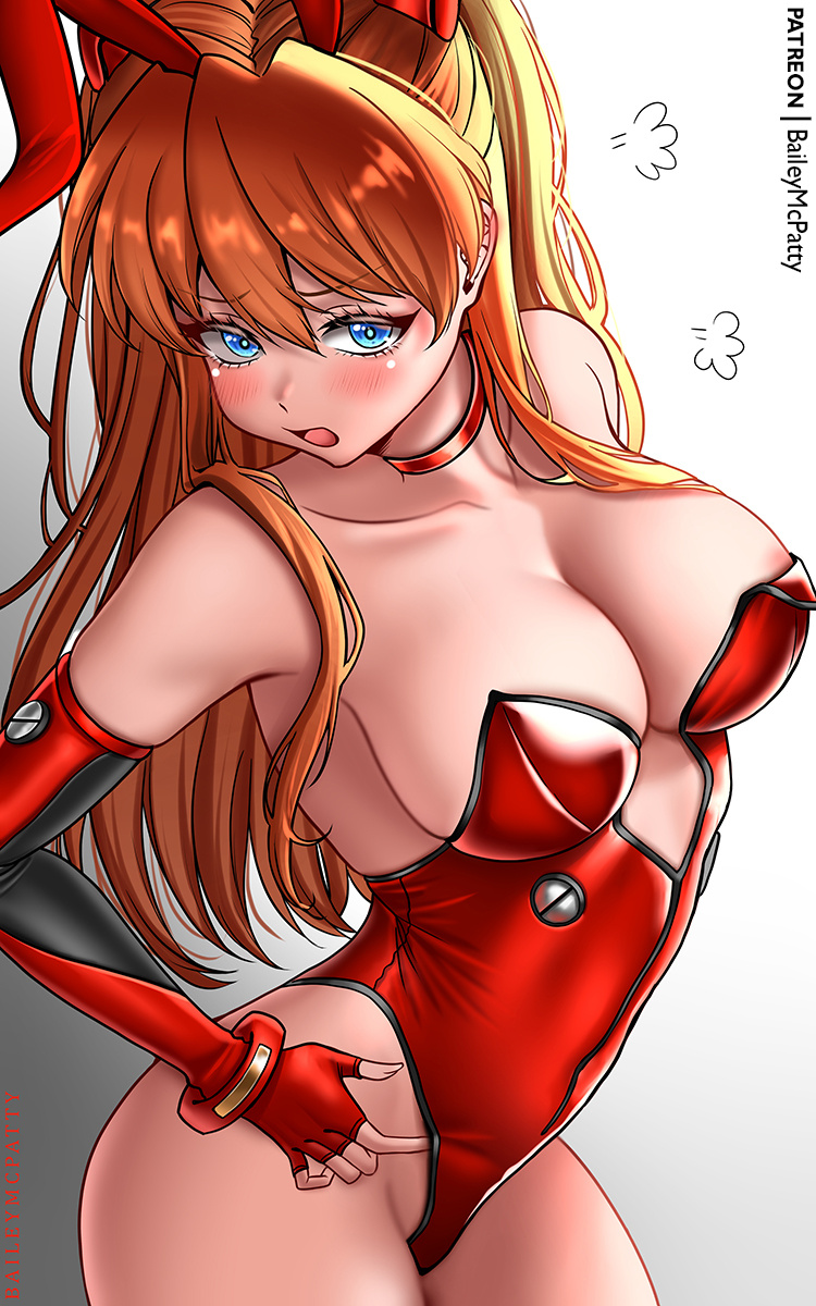 Souryuu Asuka Langley (Neon Genesis Evangelion) Rule 34 Image
