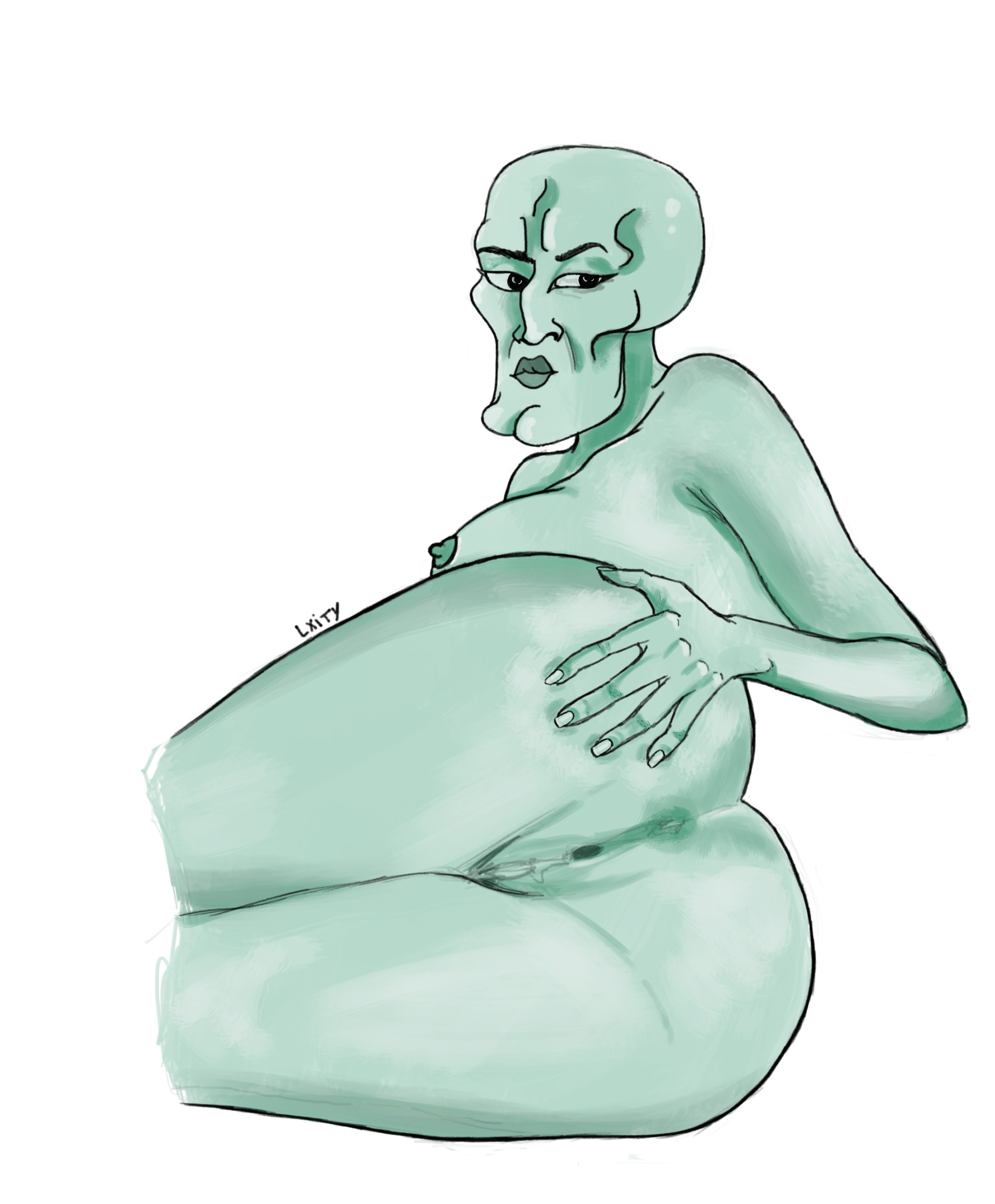 Squidward Tentacles Rule 34 Image