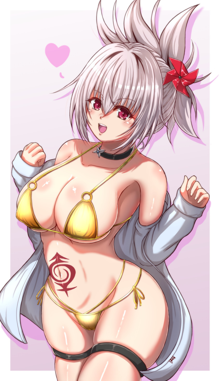 Kazamaki Matsuri (Ayakashi Triangle) Rule 34 Image