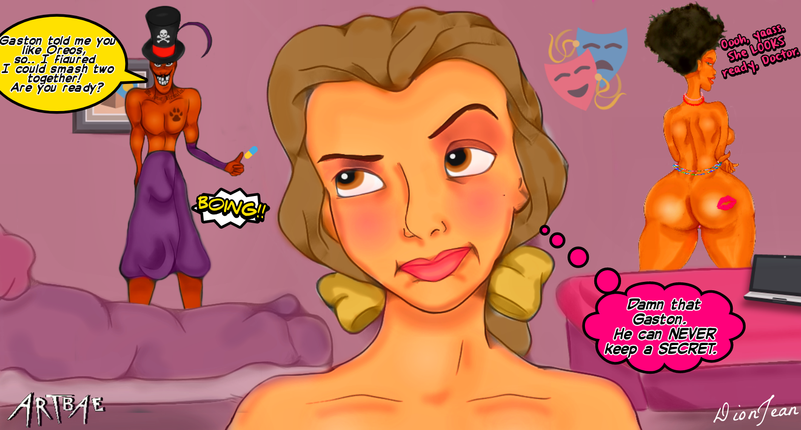 Belle (Beauty And The Beast) Rule 34 Image