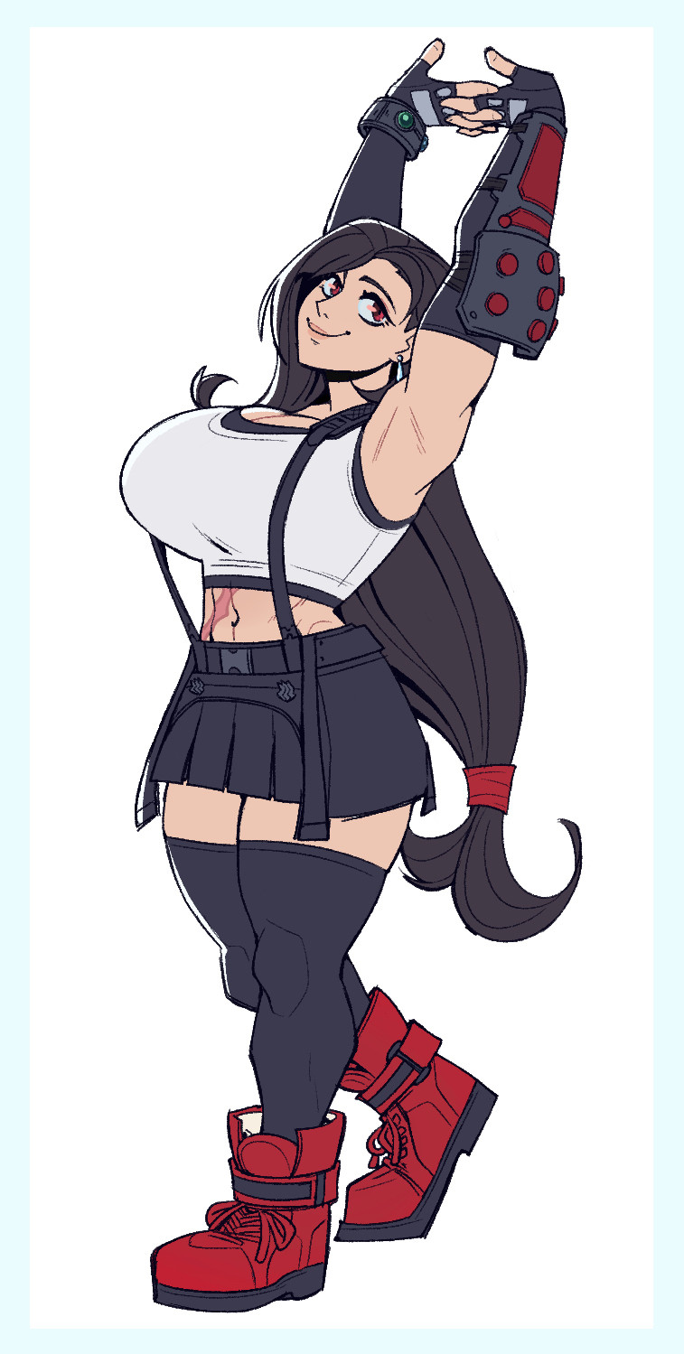 Tifa Lockhart (Final Fantasy) Rule 34 Image