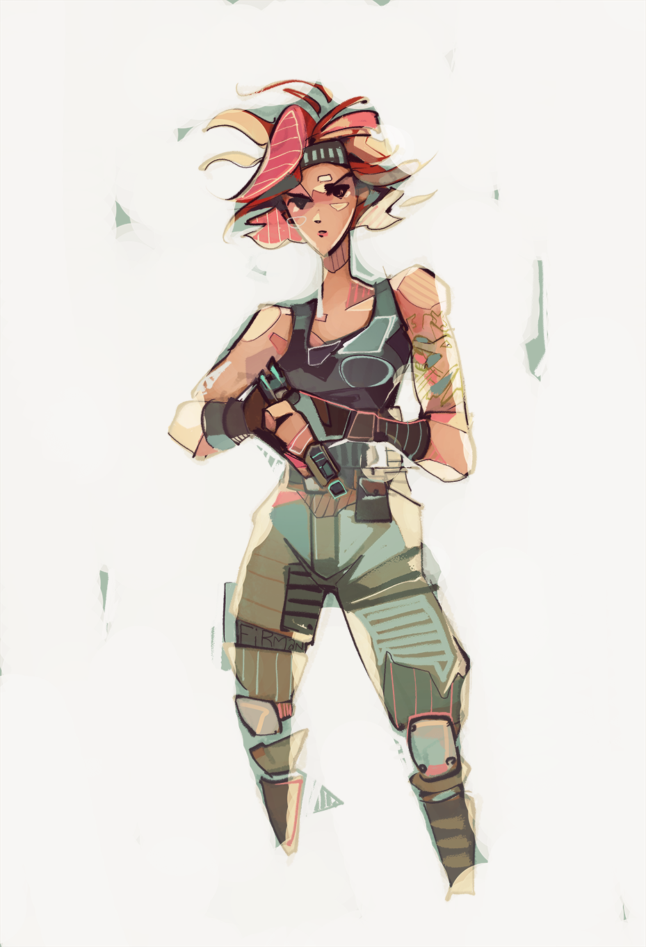Meryl Silverburgh (Metal Gear (Series)) Rule 34 Image