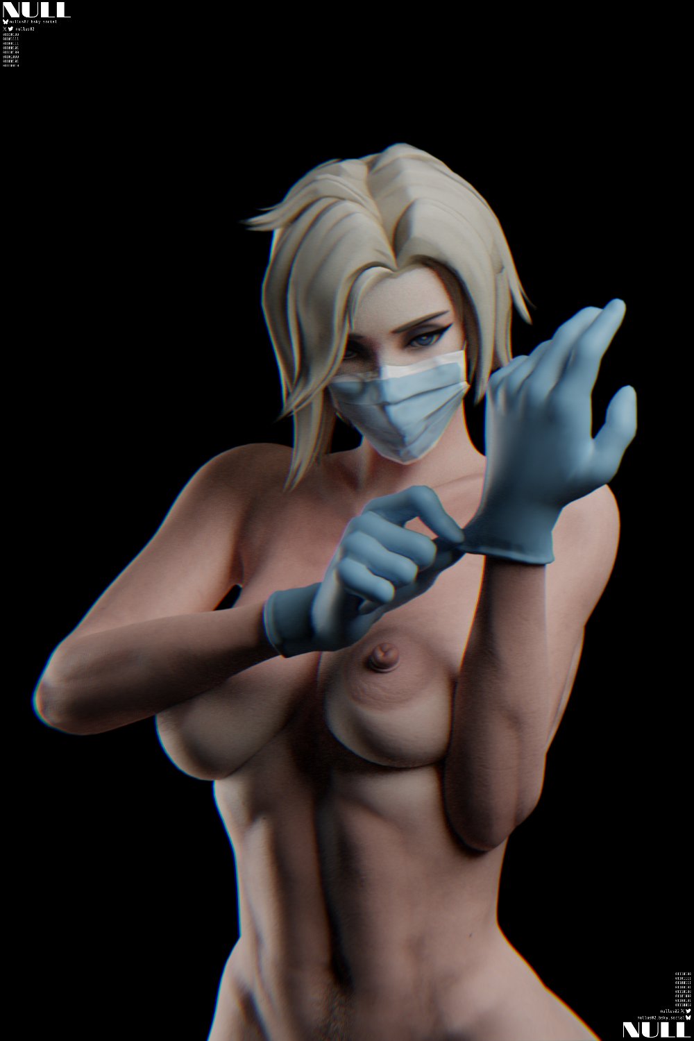 Angela Ziegler (Overwatch) Rule 34 Image