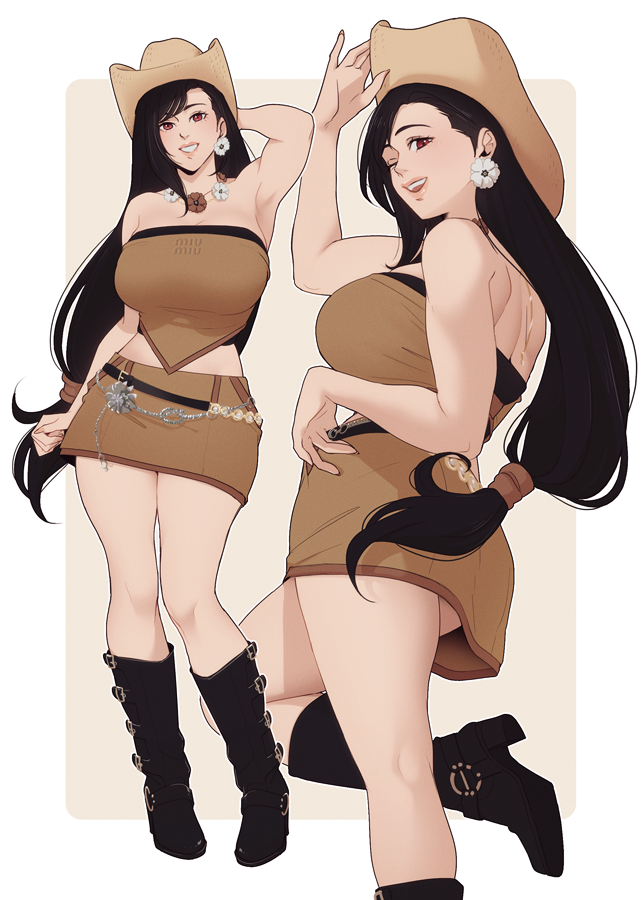 Tifa Lockhart (Final Fantasy) Rule 34 Image