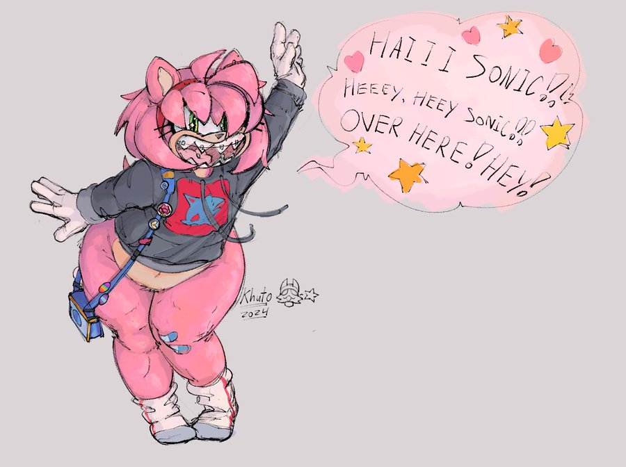 Amy Rose (Sonic (Series)) Rule 34 Image
