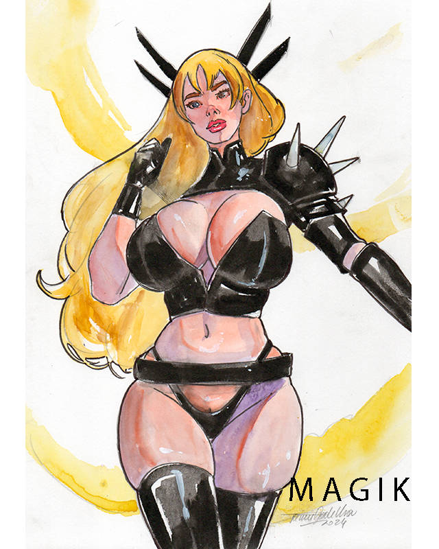 Magik (Illyana Rasputin) Rule 34 Image