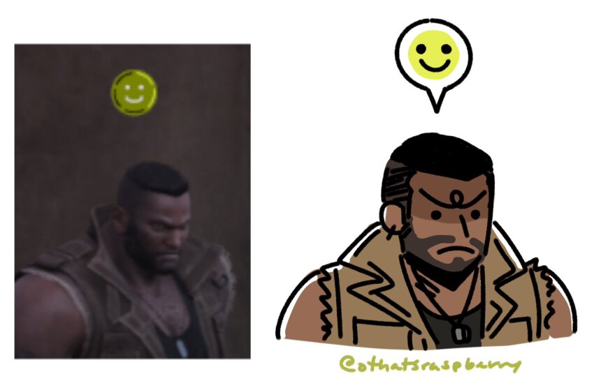 Barret Wallace (Final Fantasy) Rule 34 Image