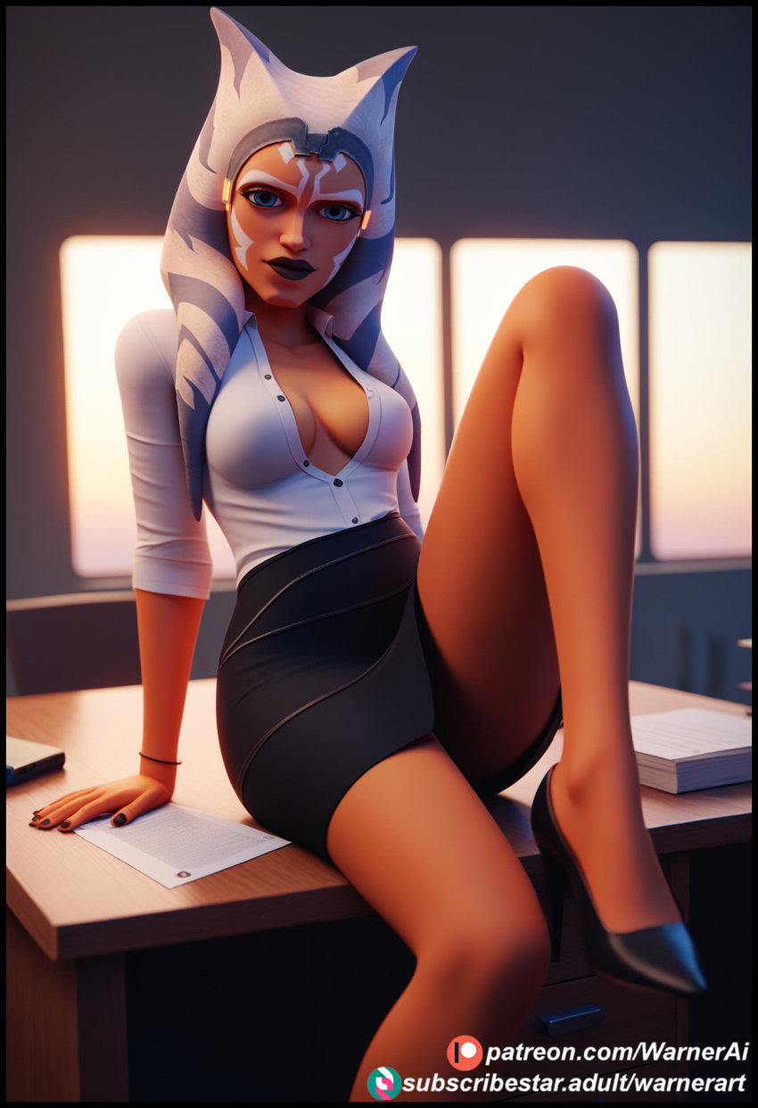 Ahsoka Tano (Star Wars) Rule 34 Image