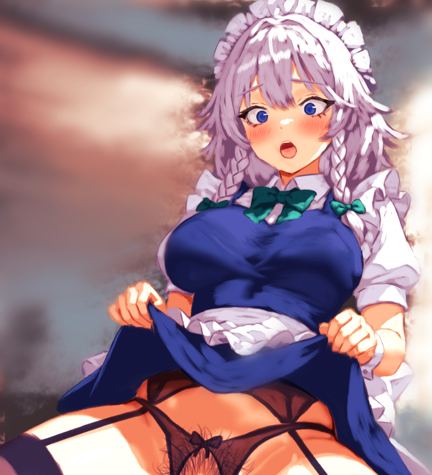Izayoi Sakuya (Touhou) Rule 34 Image