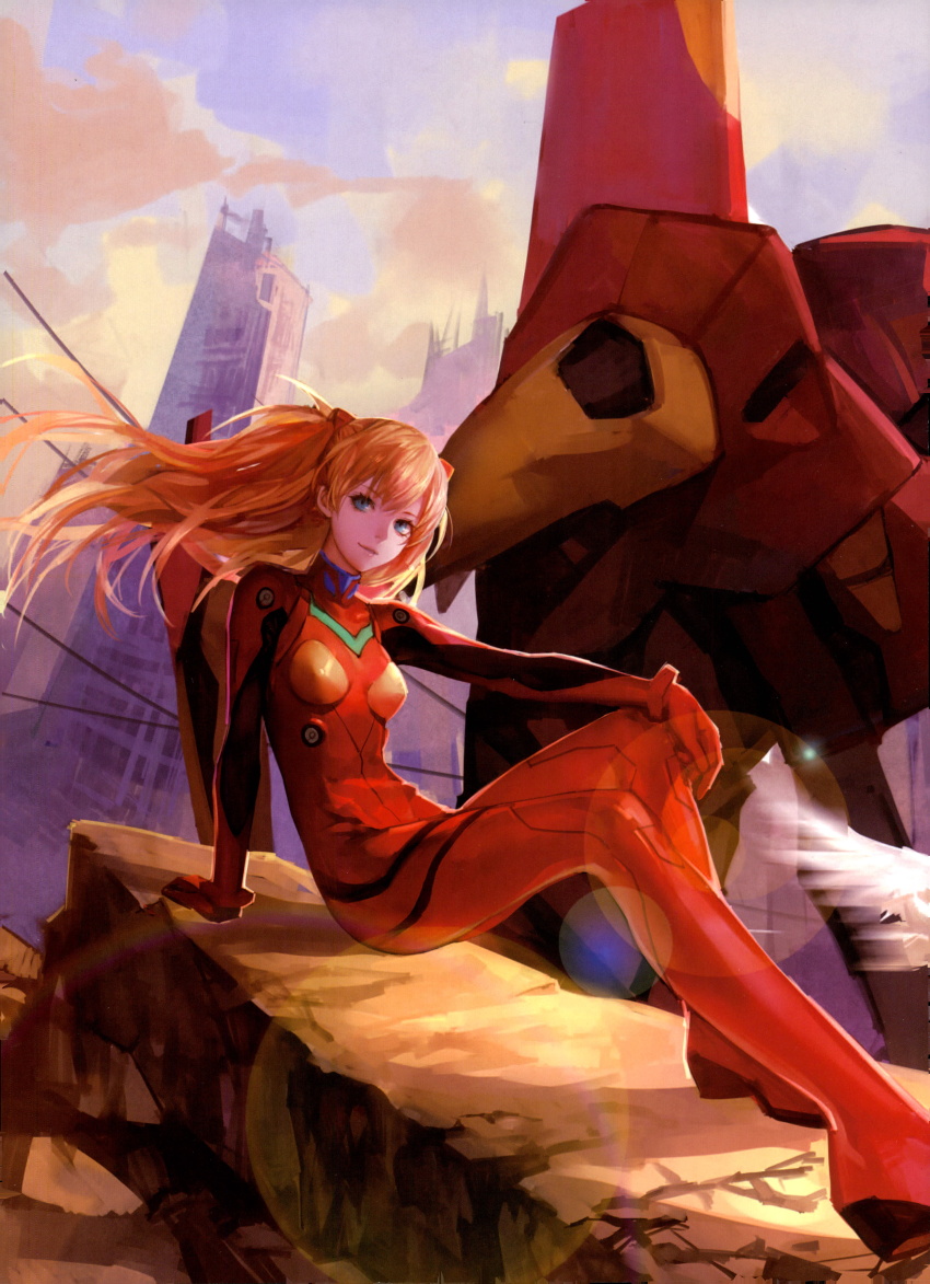 Souryuu Asuka Langley (Neon Genesis Evangelion) Rule 34 Image