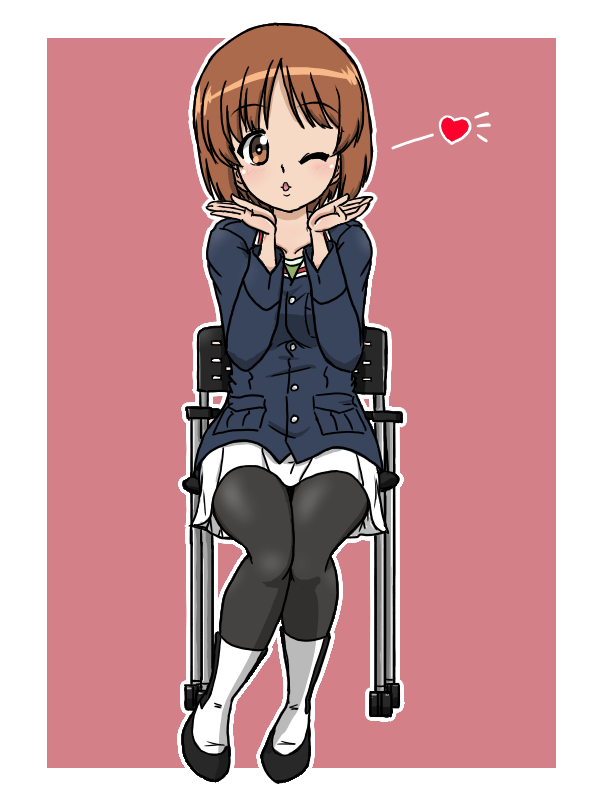 Nishizumi Miho (Girls Und Panzer) Rule 34 Image