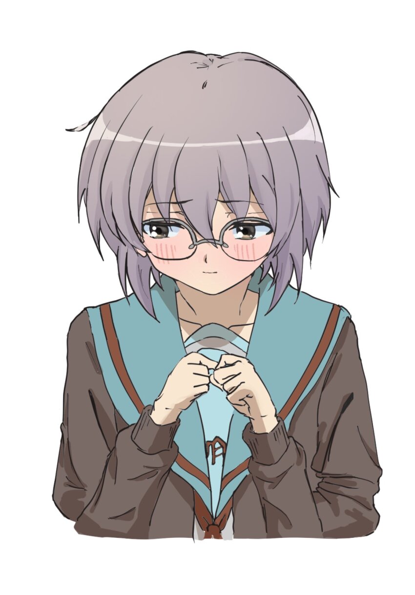Nagato Yuki (Suzumiya Haruhi No Shoushitsu) Rule 34 Image
