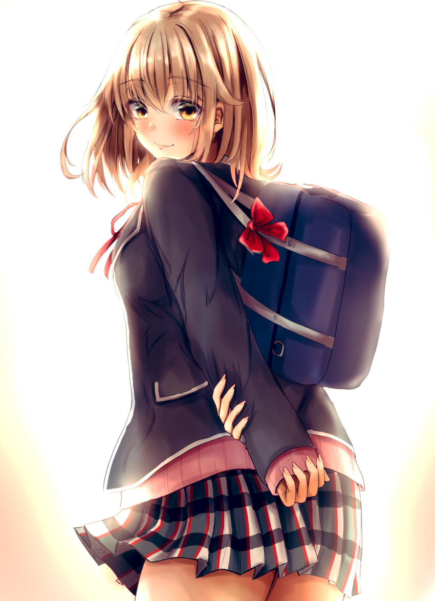 Isshiki Iroha (Yahari Ore No Seishun Lovecome Wa Machigatteiru.) Rule 34 Image