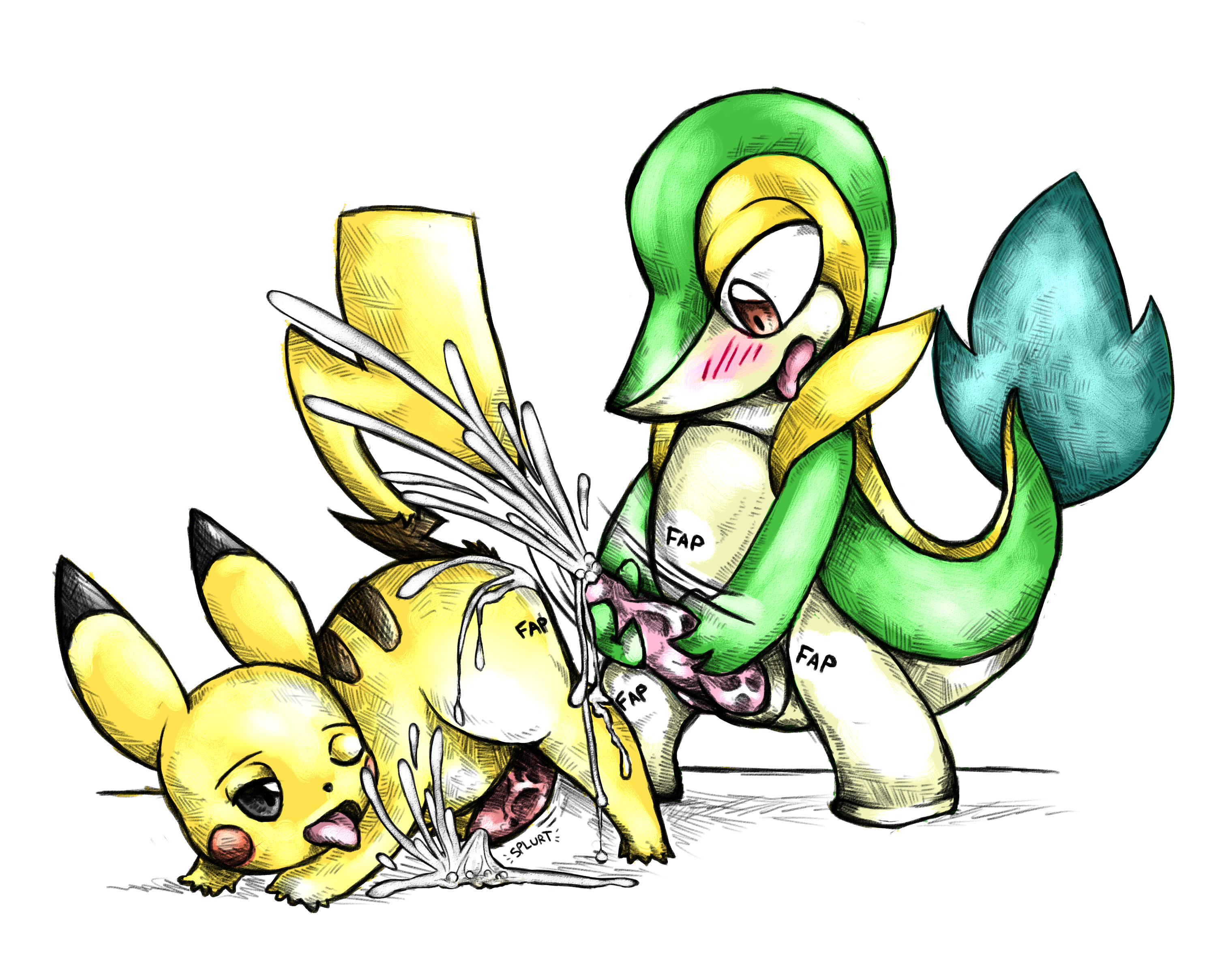 Pikachu (Nintendo) Rule 34 Image