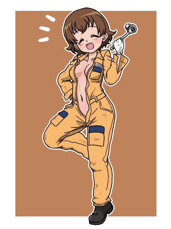 Tsuchiya (Girls Und Panzer) Rule 34 Image