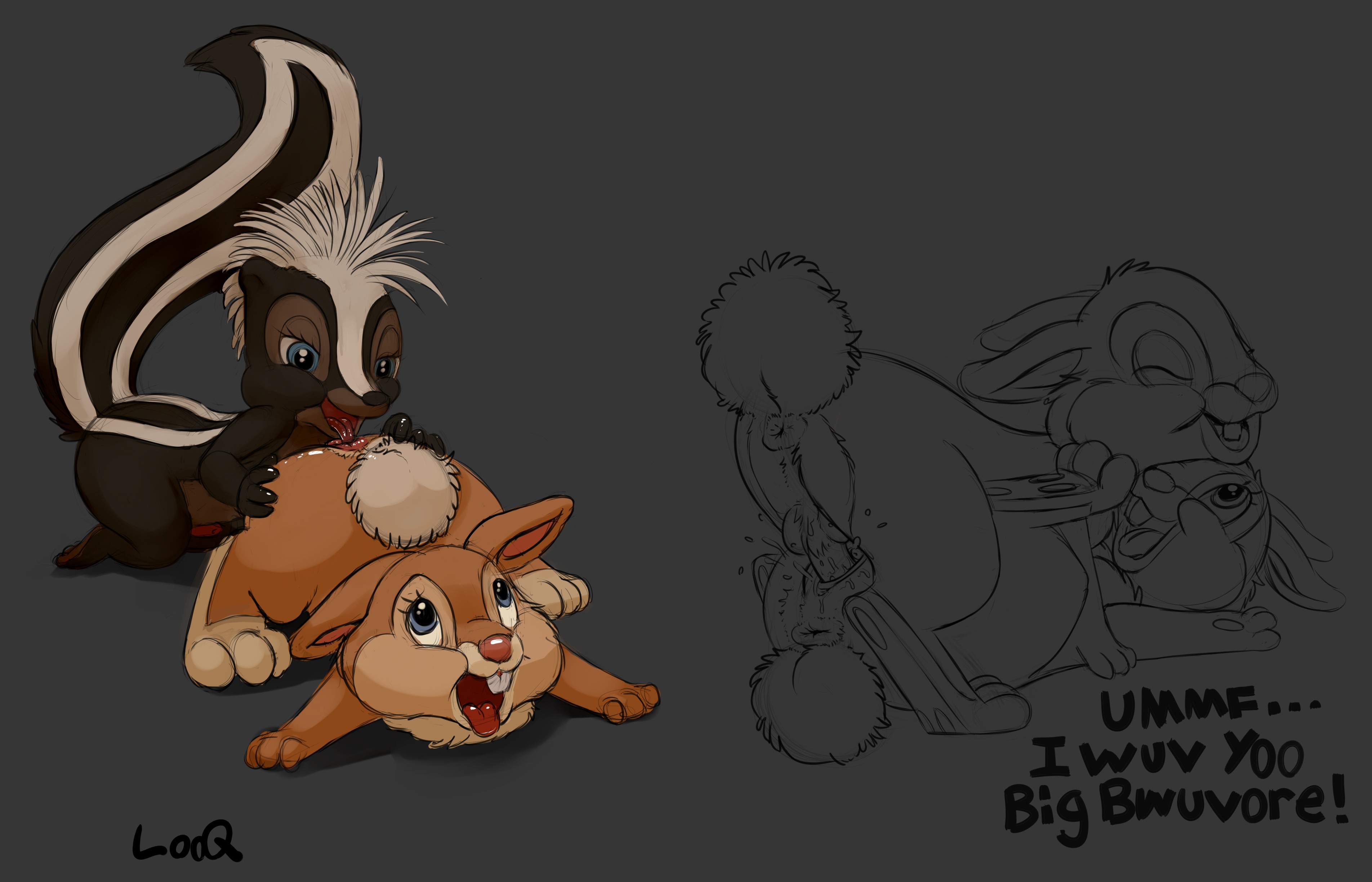 Flower (Bambi) Rule 34 Image
