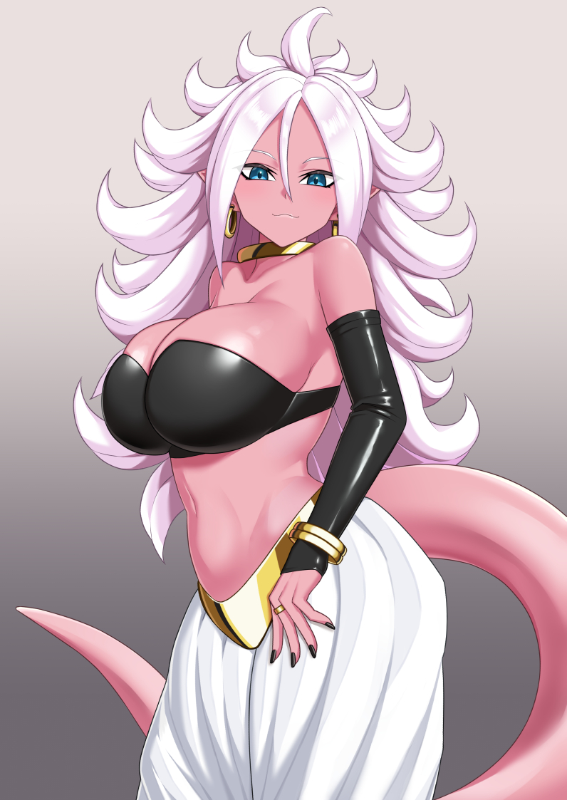 Android 21 (Dragon Ball) Rule 34 Image