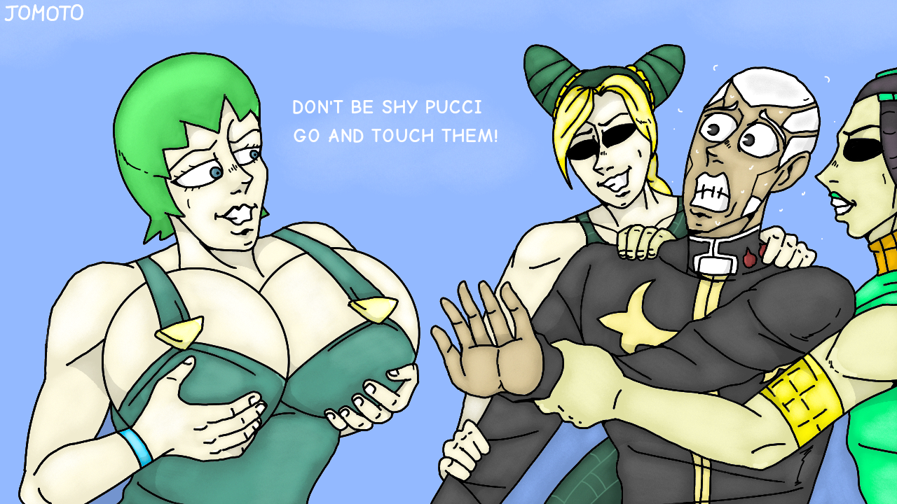 Enrico Pucci (Jojo'S Bizarre Adventure) Rule 34 Image