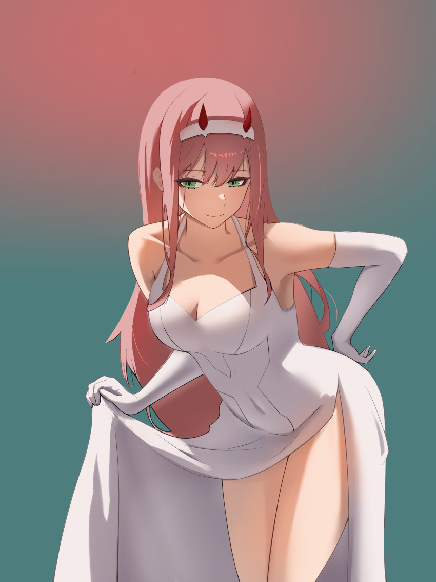 Zero Two (Darling In The Franxx) Rule 34 Image