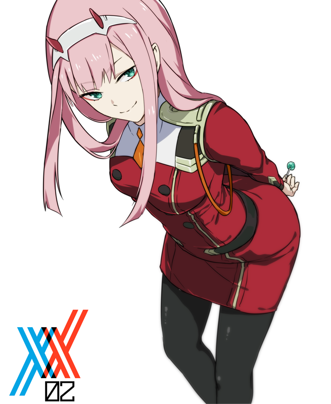 Zero Two (Darling In The Franxx) Rule 34 Image
