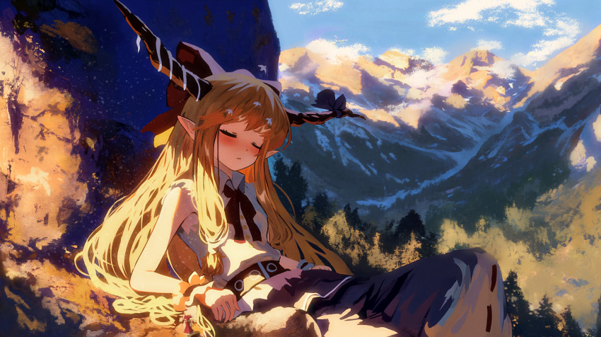 Ibuki Suika (Touhou) Rule 34 Image