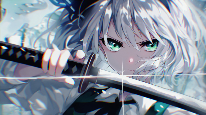 Konpaku Youmu (Touhou) Rule 34 Image