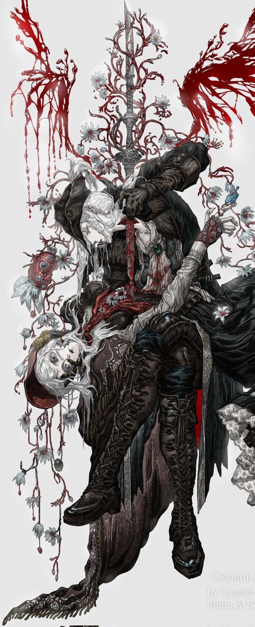 Lady Maria Of The Astral Clocktower (Bloodborne) Rule 34 Image