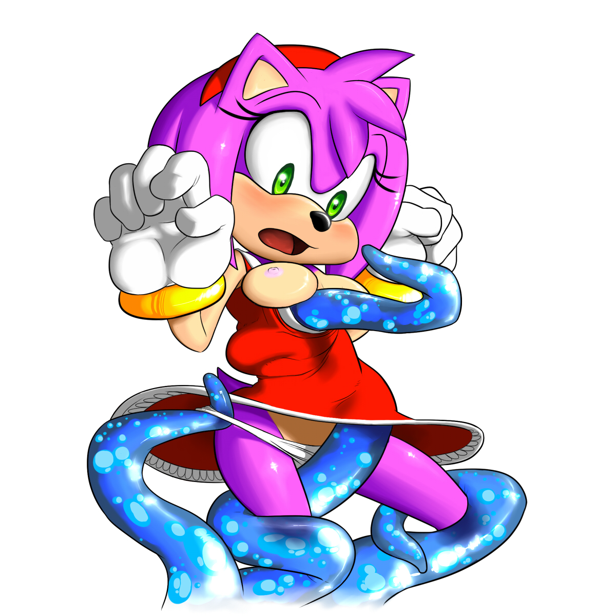 Amy Rose (Sega) Rule 34 Image