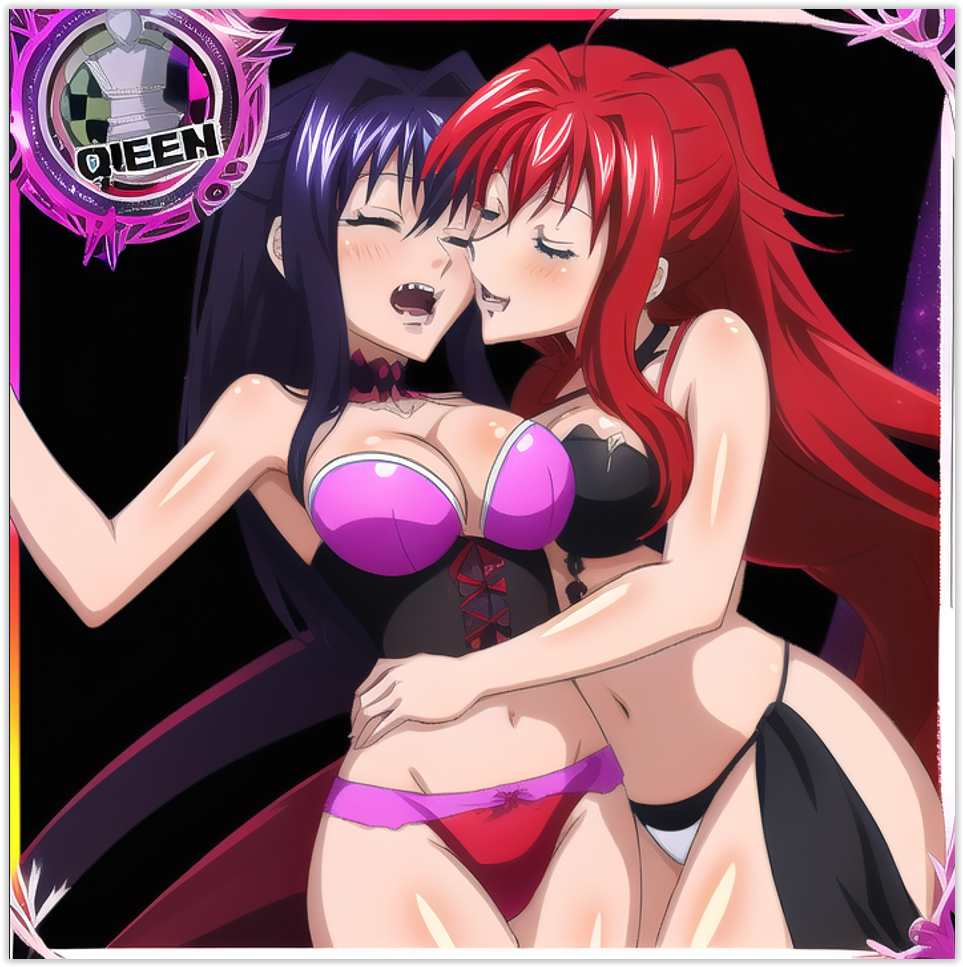 Akeno Himejima (High School Dxd) Rule 34 Image