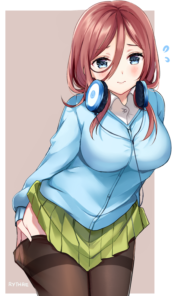 Nakano Miku (Go-Toubun No Hanayome) Rule 34 Image