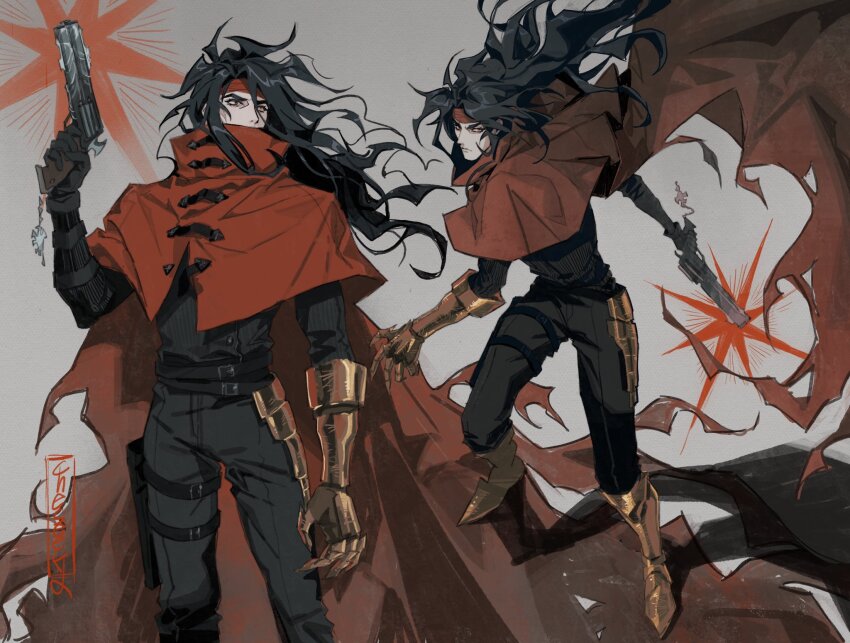 Vincent Valentine (Final Fantasy) Rule 34 Image