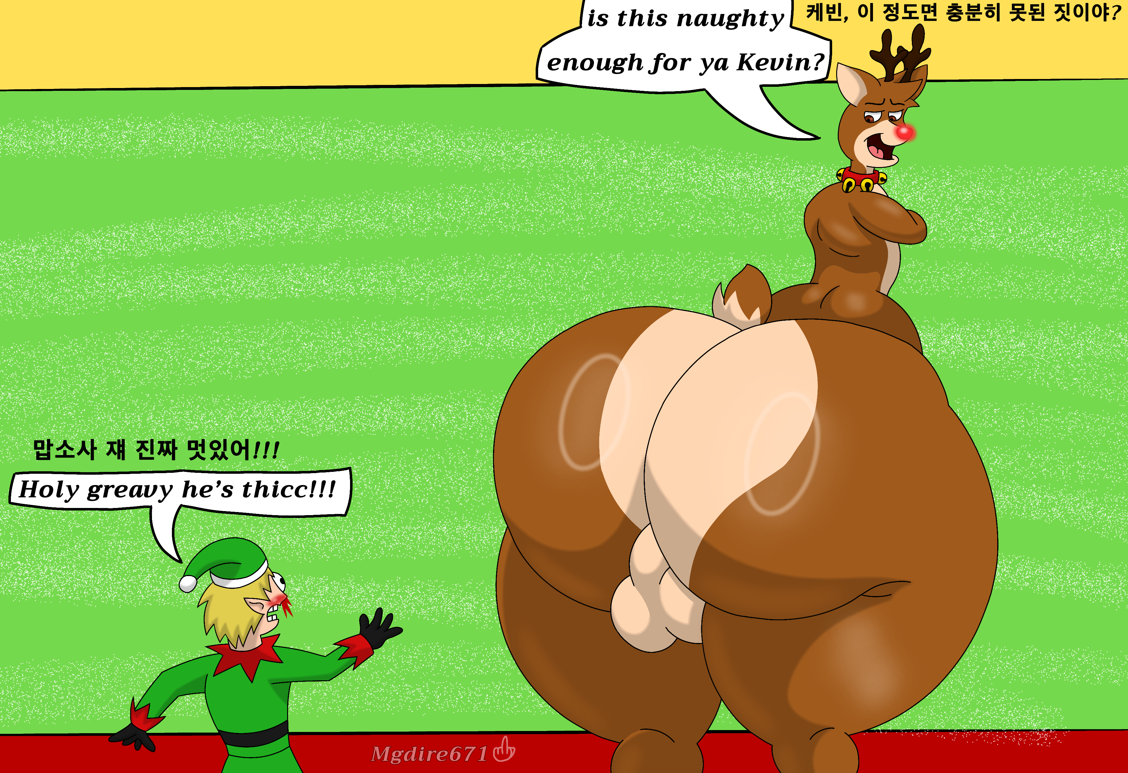 Rudolph (Christmas) Rule 34 Image