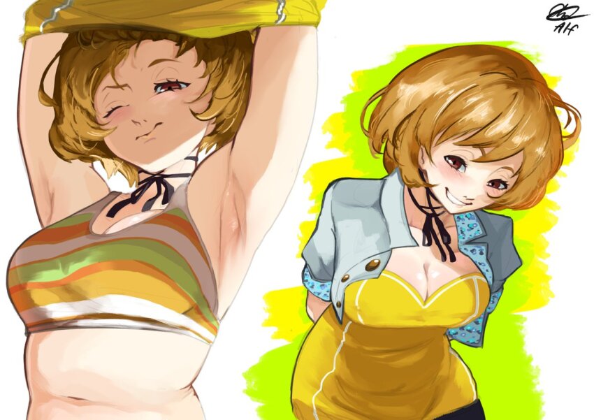 Satonaka Chie (Persona) Rule 34 Image