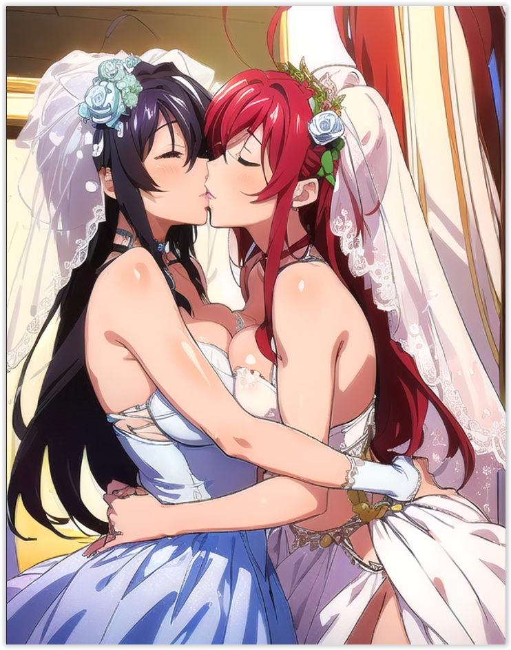 Akeno Himejima (High School Dxd) Rule 34 Image