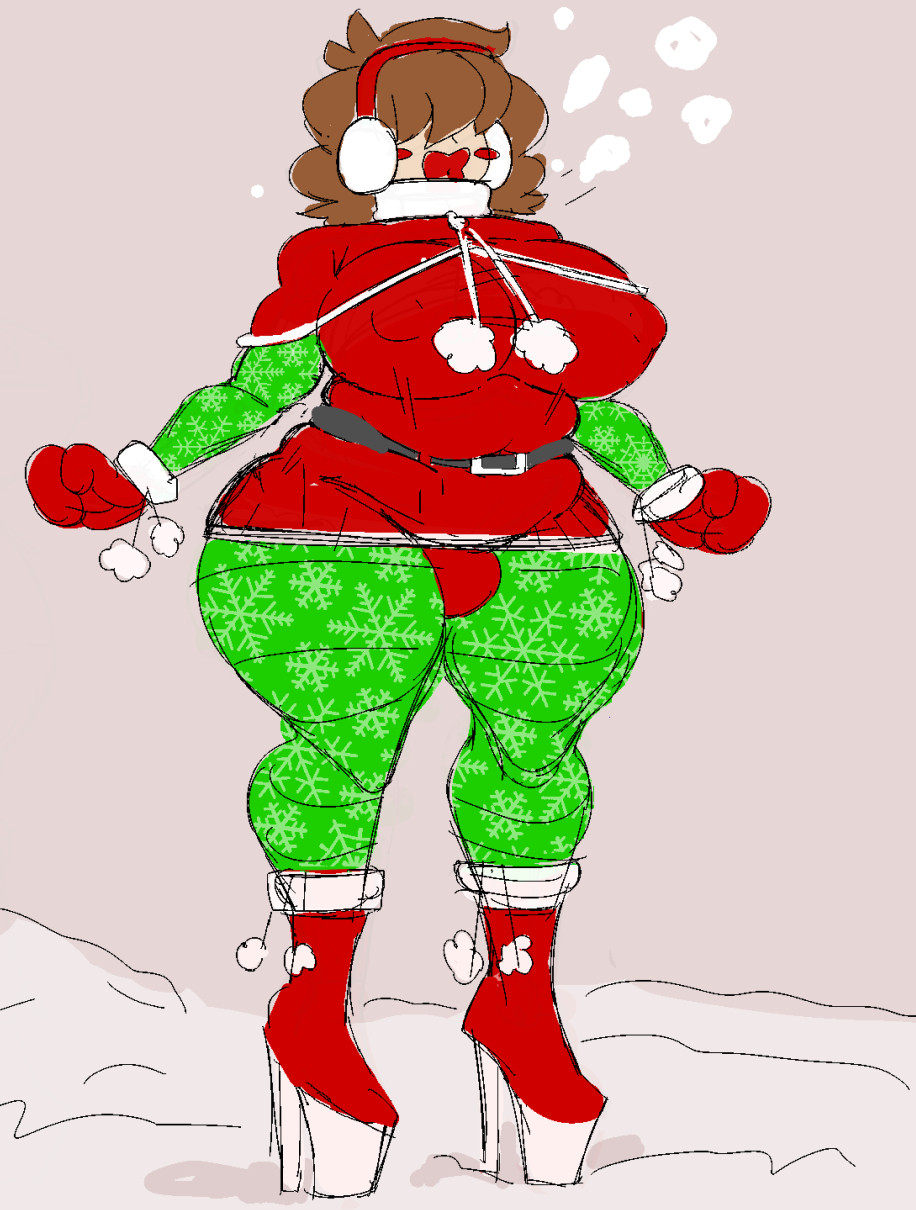 Original Character (Christmas) Rule 34 Image