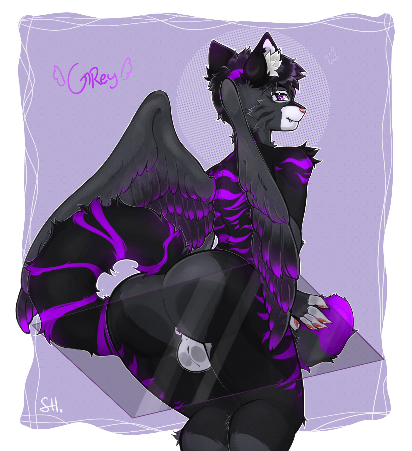 Grey (Greywolf2244) Rule 34 Image