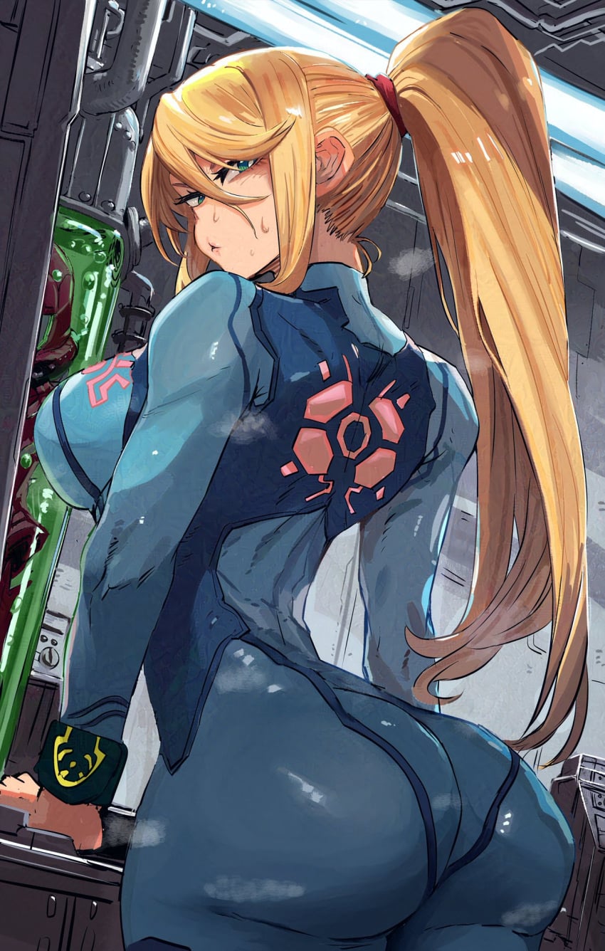 Samus Aran (Metroid) Rule 34 Image