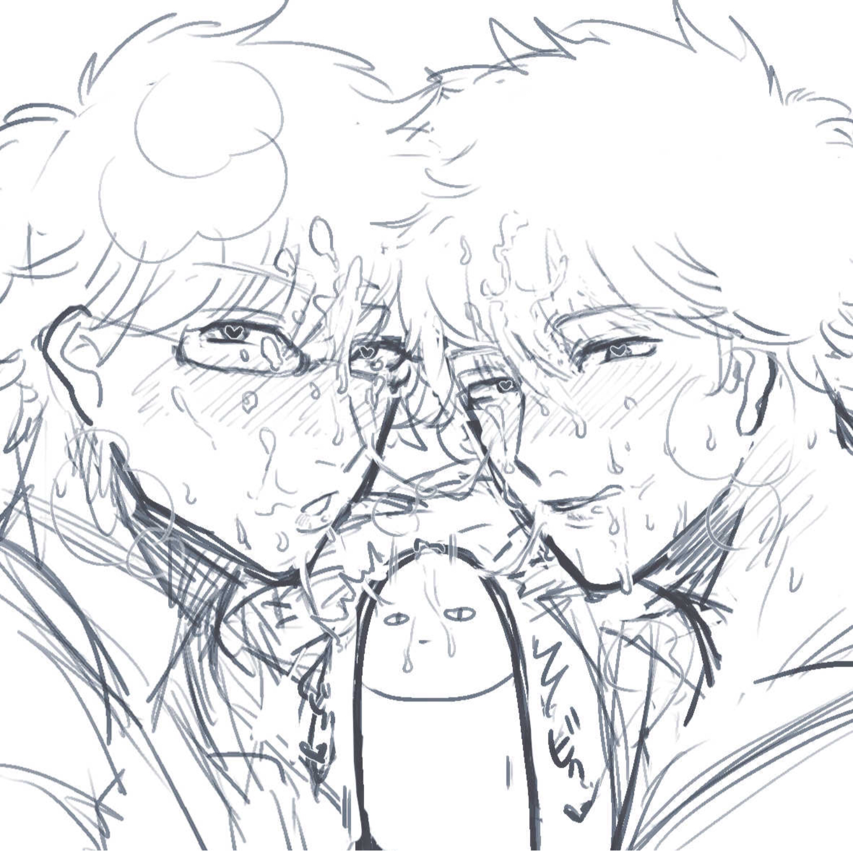 Gintoki Sakata (Class 3-Z) Rule 34 Image