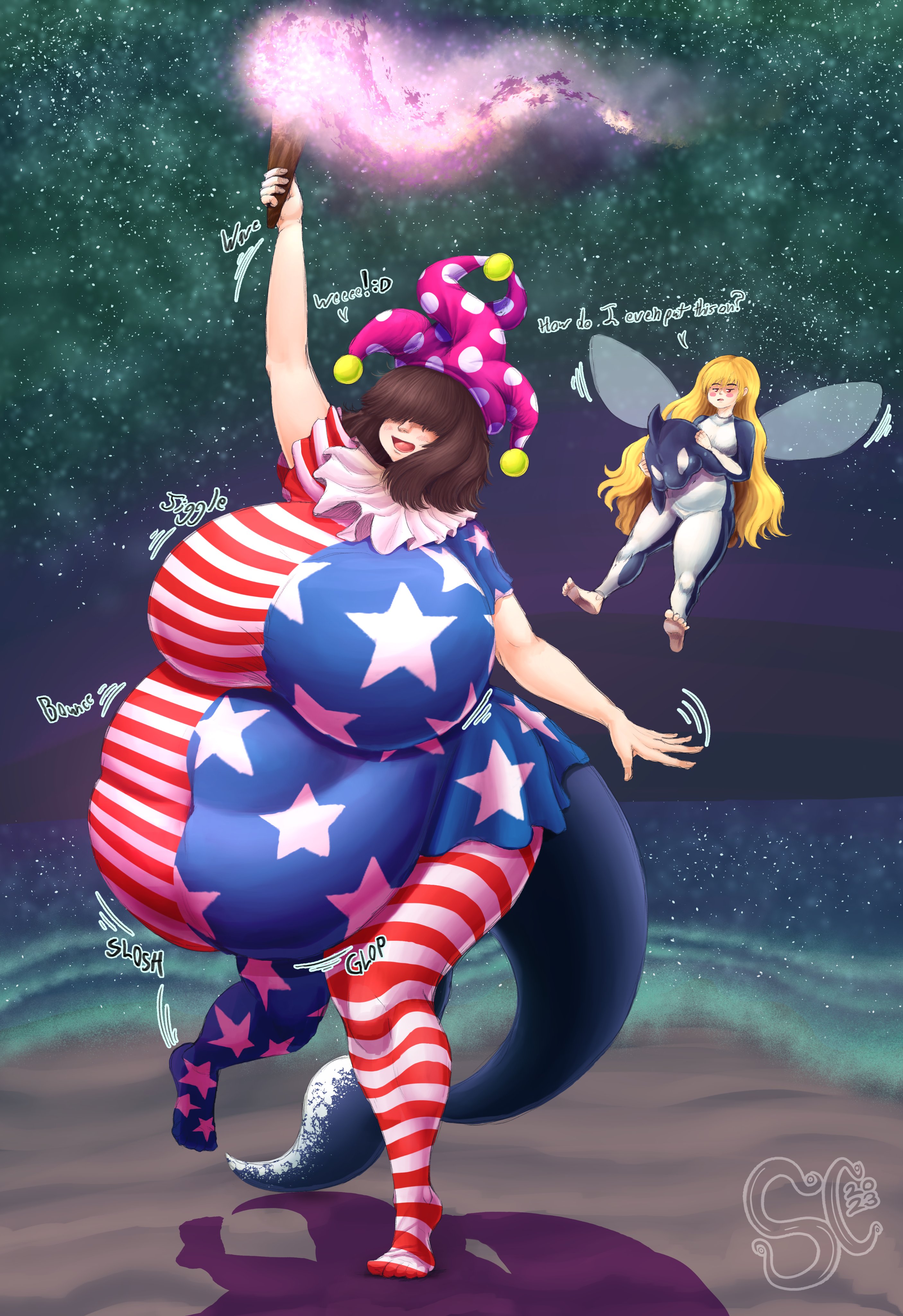 Clownpiece (Touhou) Rule 34 Image