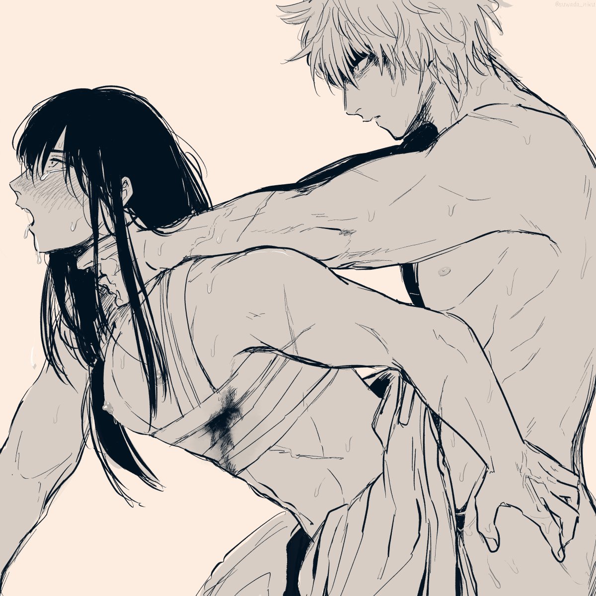 Gintoki Sakata (Gintama) Rule 34 Image
