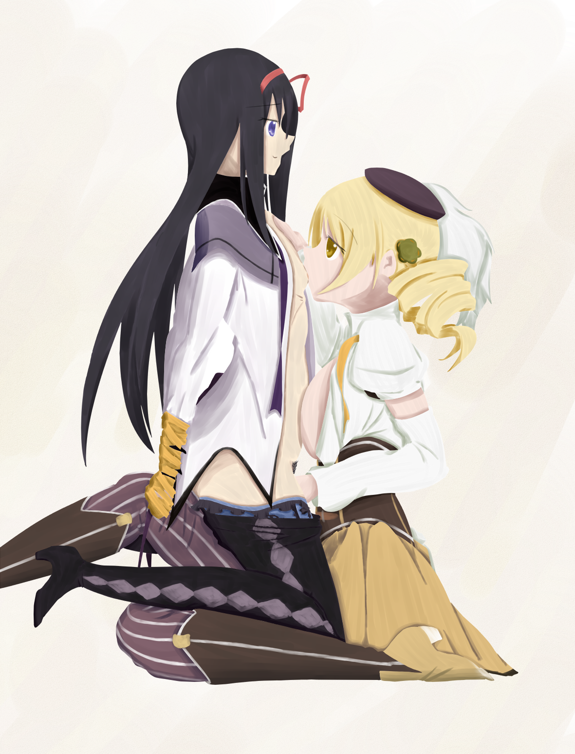 Akemi Homura (Mahou Shoujo Madoka Magica) Rule 34 Image
