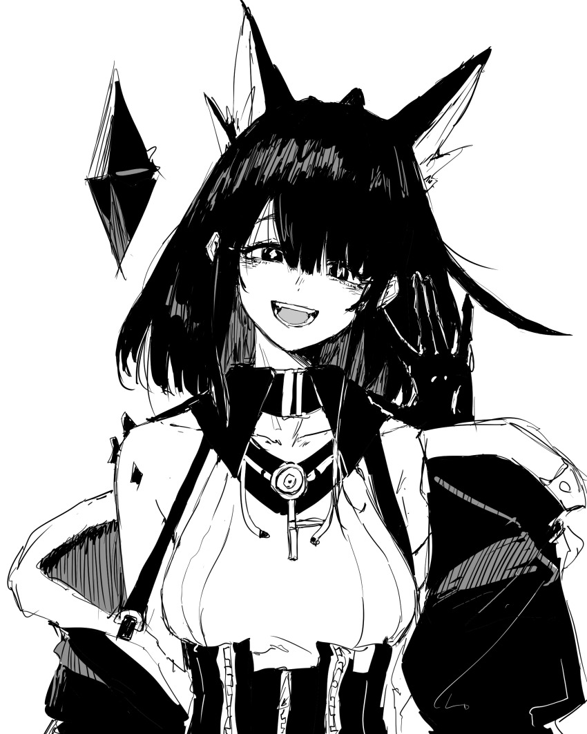 Mon3tr (Arknights) Rule 34 Image