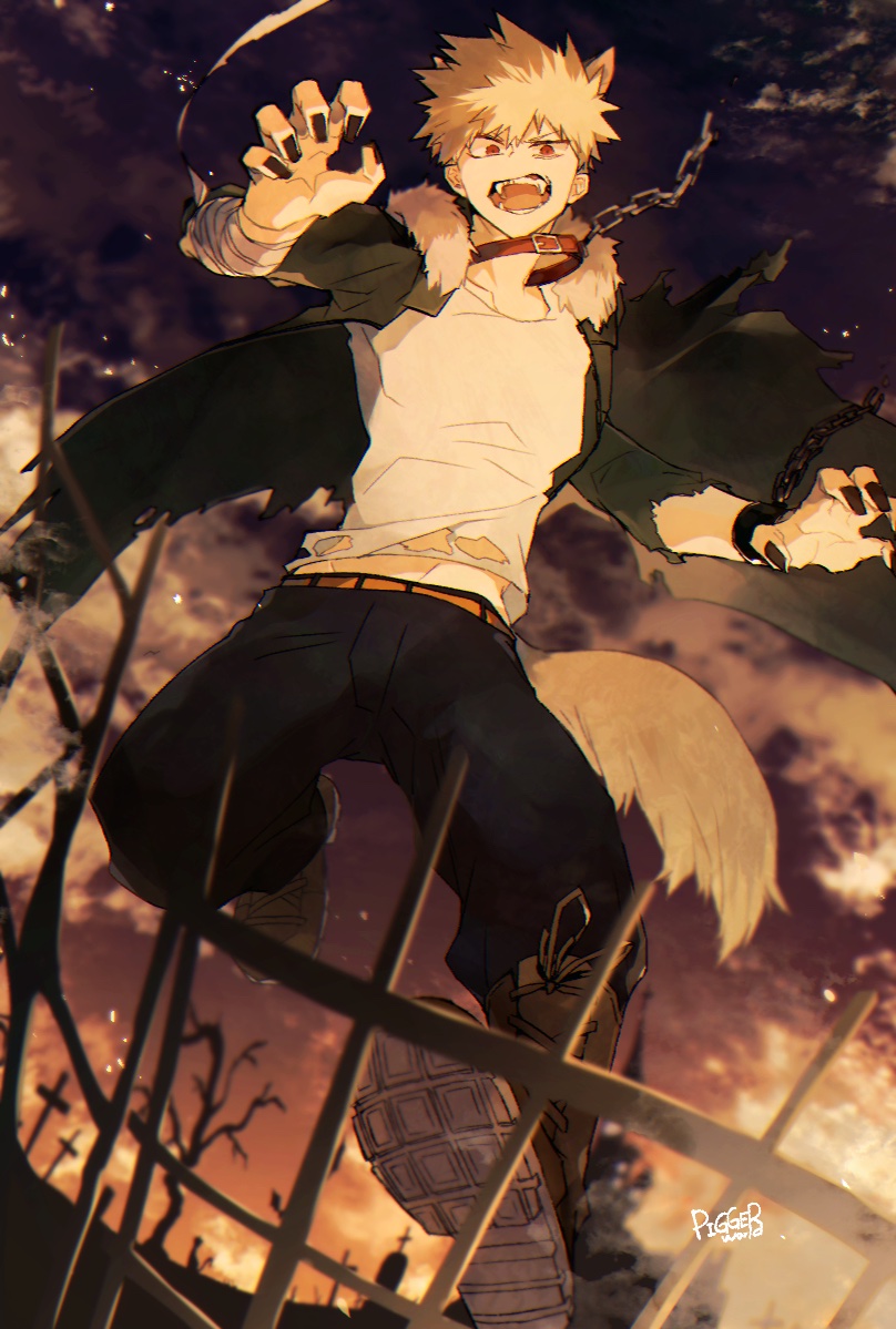 Bakugou Katsuki (Boku No Hero Academia) Rule 34 Image