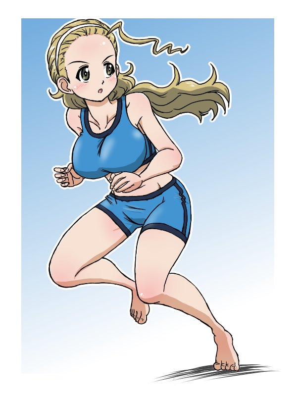 Sasaki Akebi (Girls Und Panzer) Rule 34 Image